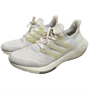 Adidas Ultraboost RunningShoes Triple White UltraBoost 7.5